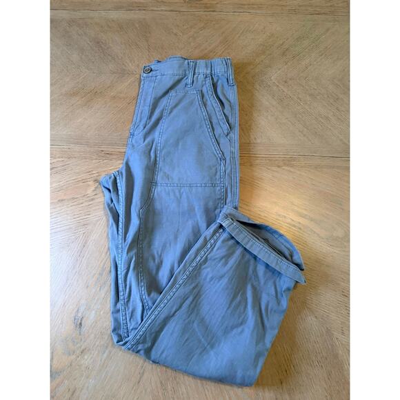 Pilcro Anthropologie the roamer blue chino style pant size 28 - Picture 5 of 11